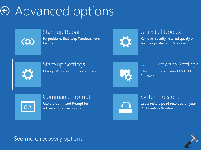 Windows Recovery Environment (WinRE) on Windows 11