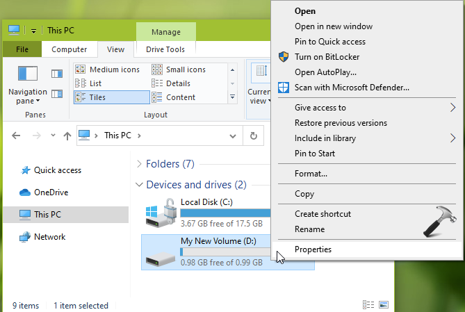 Allow Files On Drive To Have Contents Indexed In Addition To File