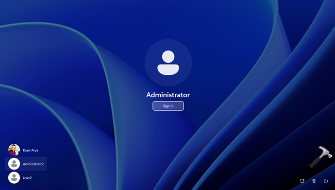 How to enable built-in administrator in Windows 11