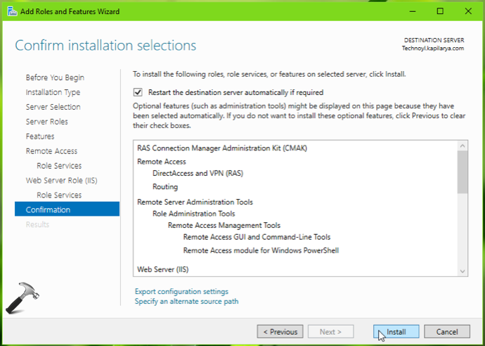 Configure VPN On Windows Server 2019