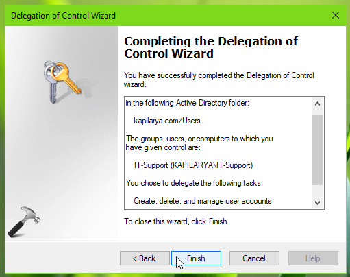 How To Use Delegate Control In Active Directory