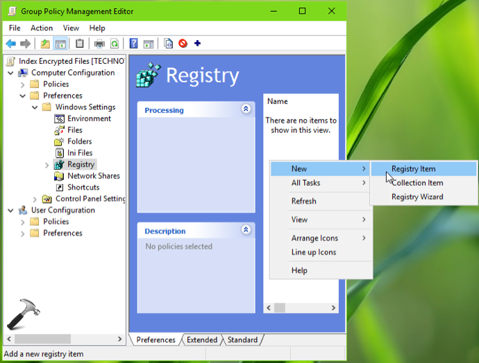 Deploy A Registry Key Using Group Policy