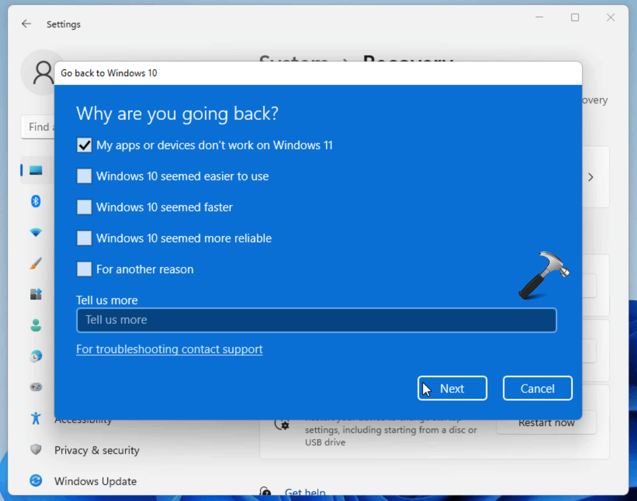 How To Downgrade From Windows 11 10 Tech Advisor Ded9 - Vrogue