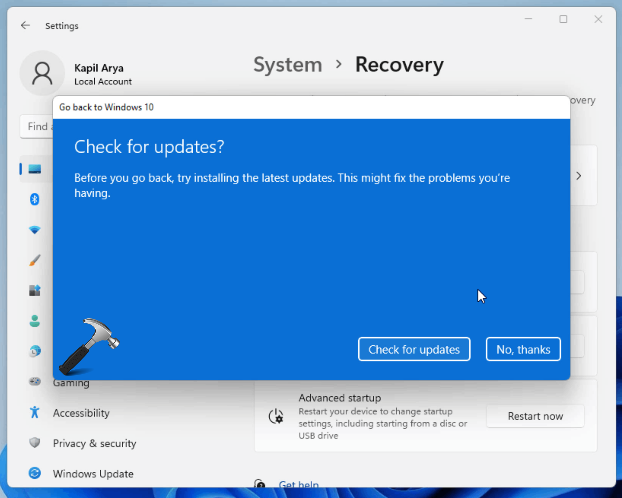 How To Downgrade From Windows 11 To Windows 10 Tech Advisor – NBKomputer