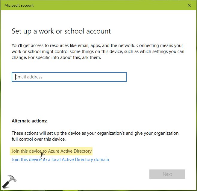 How To Join Windows 10 To Azure AD