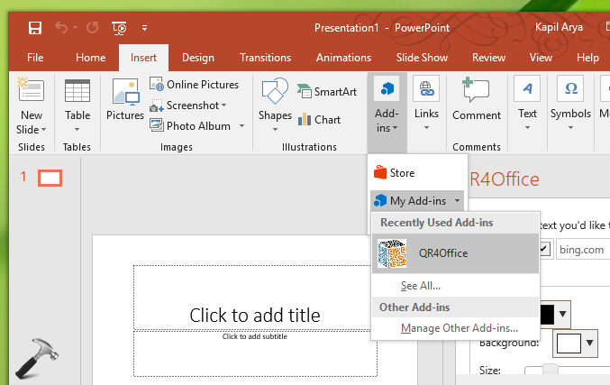 How To Install Add ins In Microsoft Office