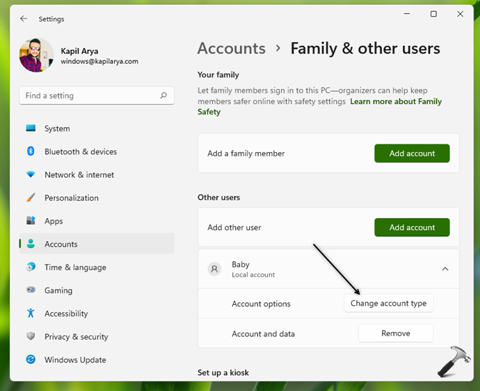 How To Create A Local Account In Windows 11 1423