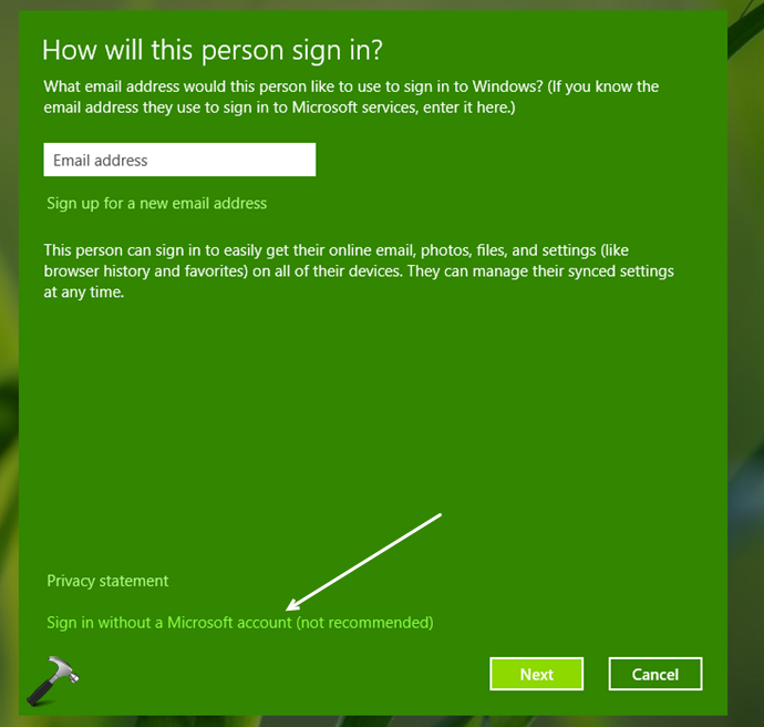 How to create a local account in Windows 11