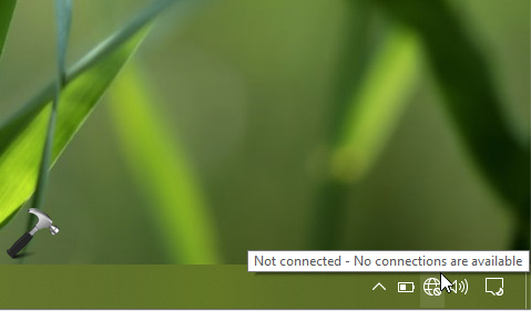 Network Icon Shows No Internet Access But Connected In Windows 10