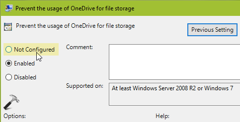 OneDrive Won't Start In Windows 10
