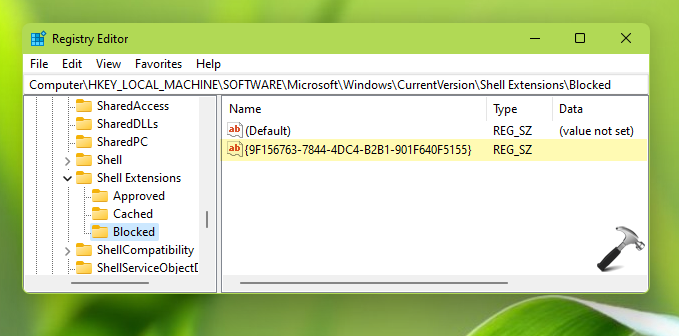 Add remove Open in Windows Terminal in Windows 11