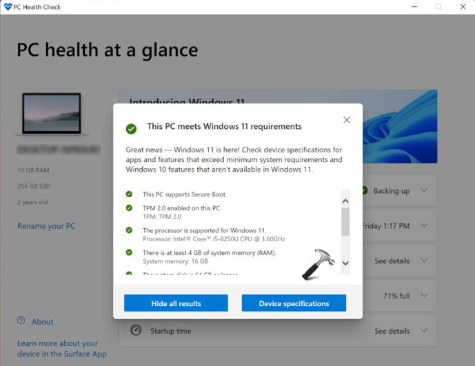 windows 11 health check app free download