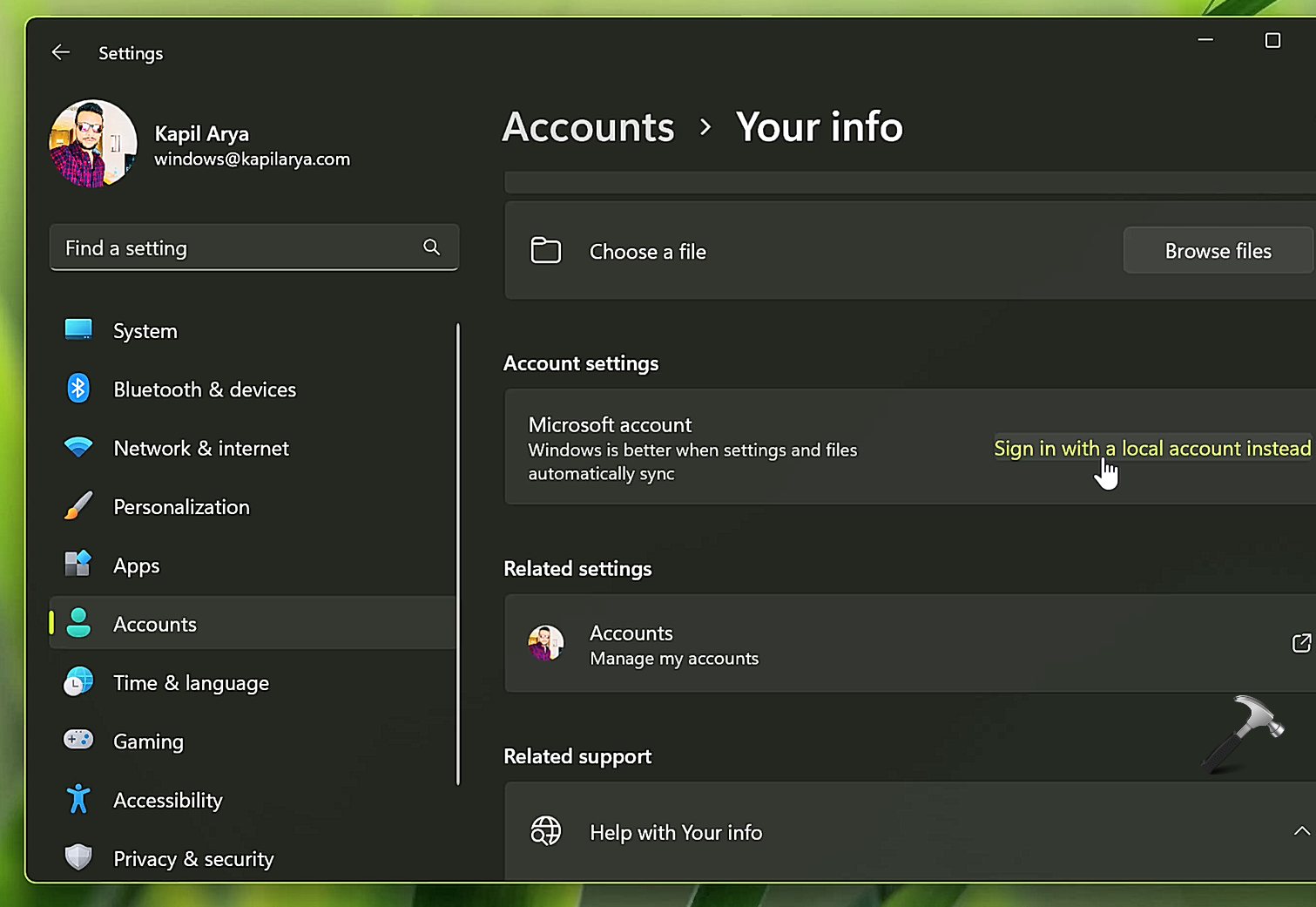 How To Remove Microsoft Account In Windows 11 5404