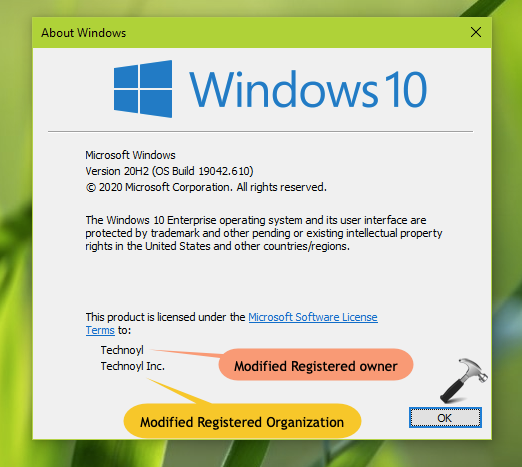 Registered trademark windows 10 что это