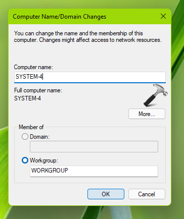 How to rename your Windows 11 PC