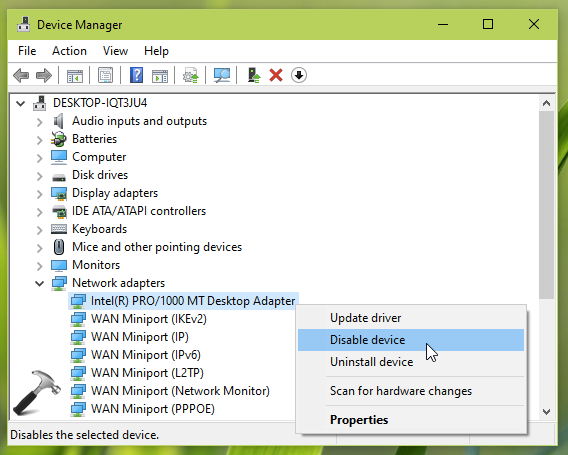 2 display adapters in device manager windows 10