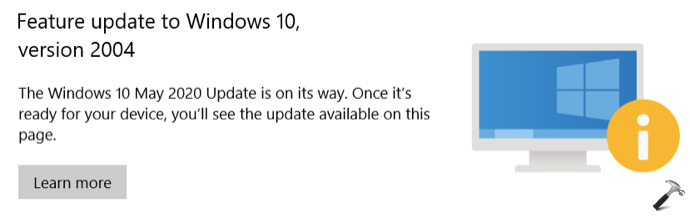 Configure safeguard holds for feature updates in Windows 10 1