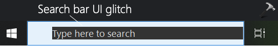 Fix Search bar UI broken after installing KB5003214