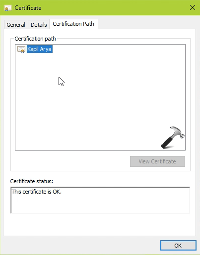 Generate self-signed SSL certificate in Windows 10