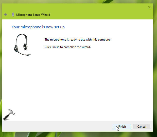 How to set up a microphone in Windows 10