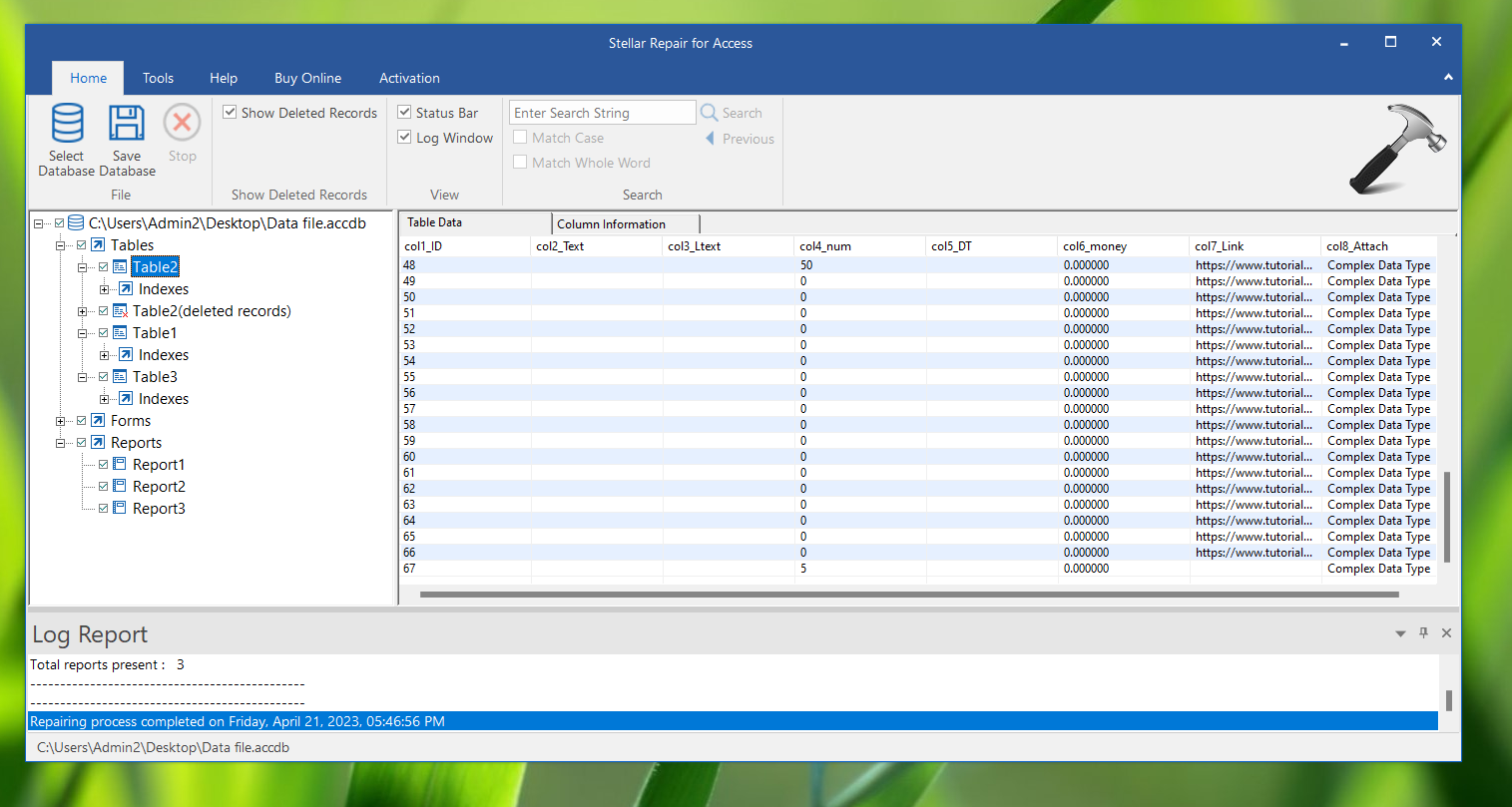 How To Repair And Recover Microsoft Access Database 6399