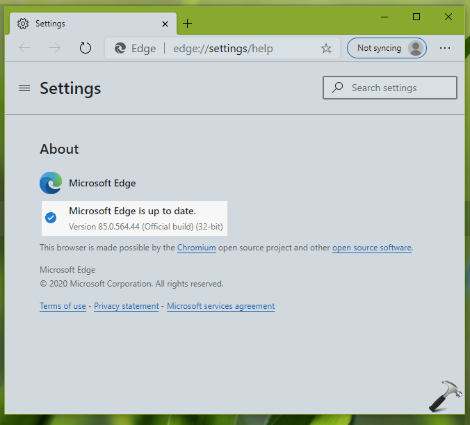 how to update edge browser