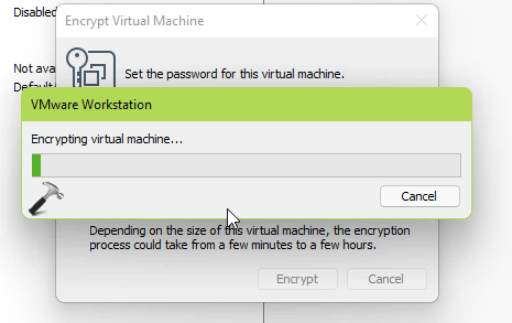 failed to lock the file vmware workstation 11