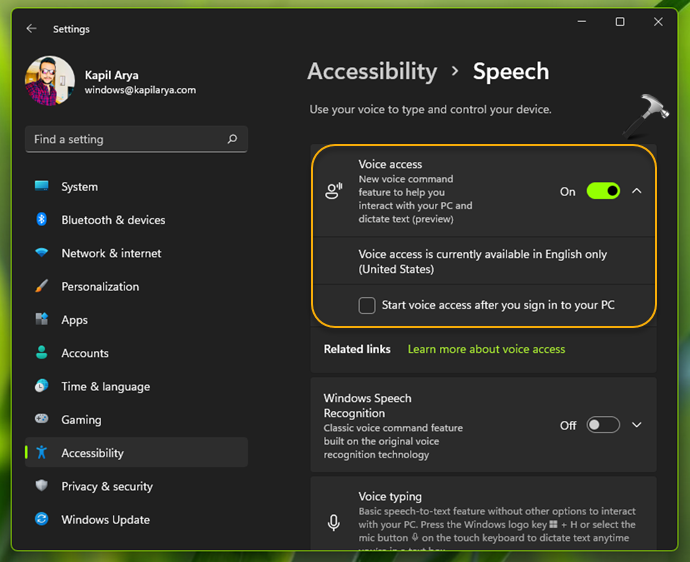 how-to-enable-voice-access-in-windows-11-pirated-land