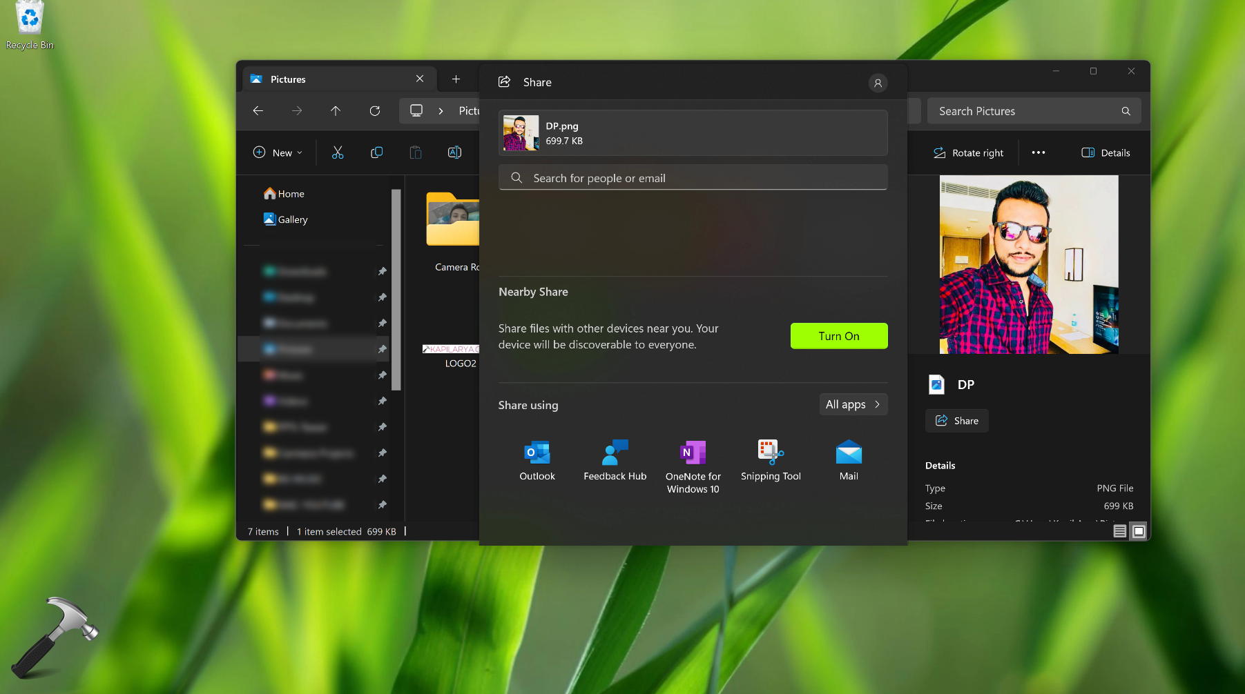 File Explorer improvements