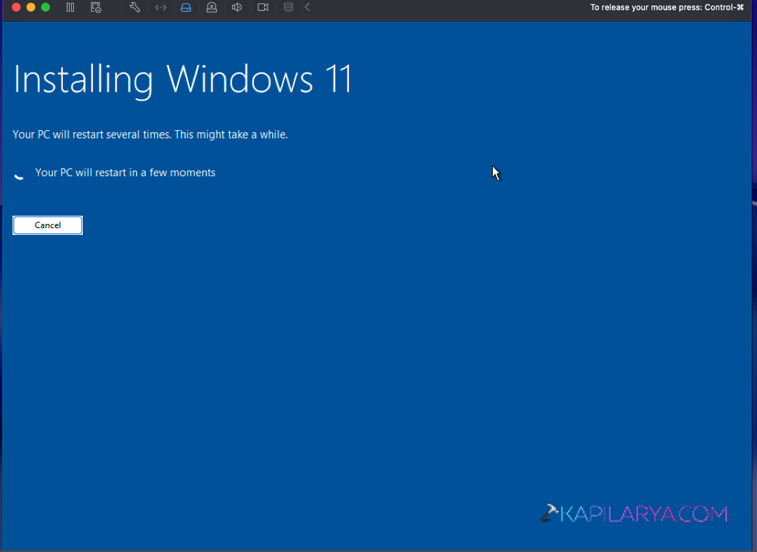 Installing Windows 11