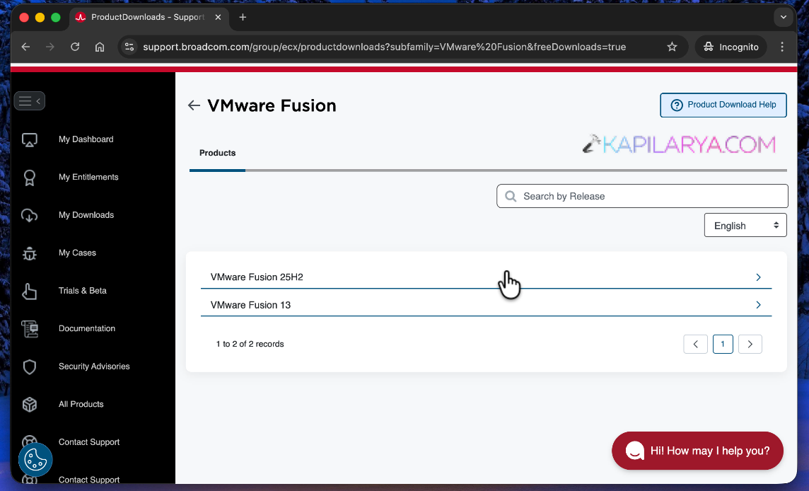 Download vmware fusion