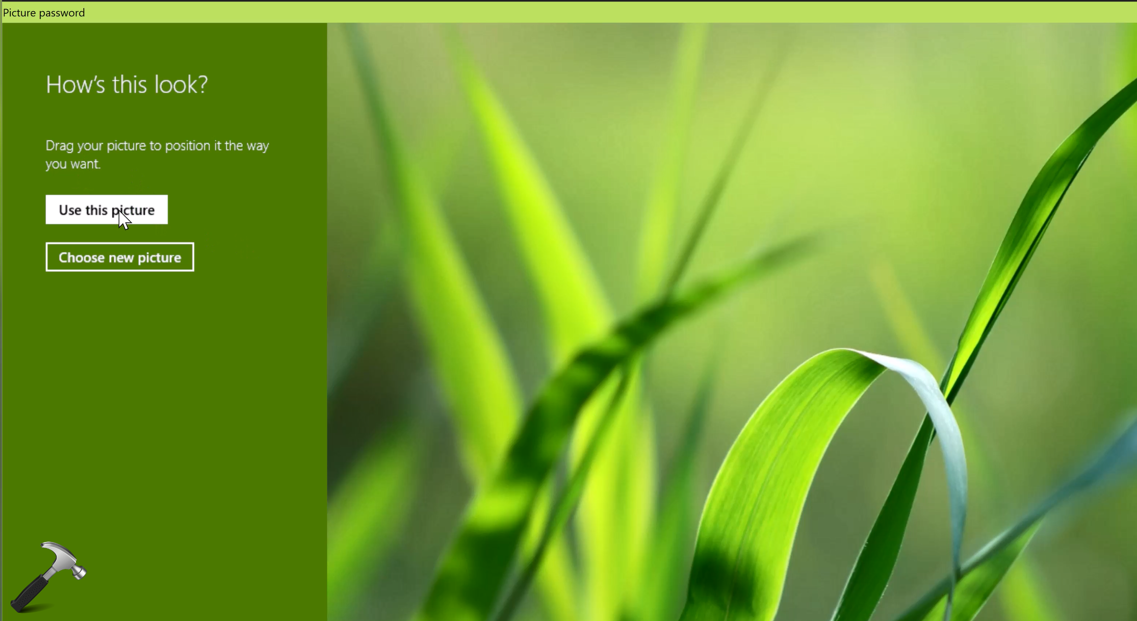 How to setup Picture Password in Windows 11