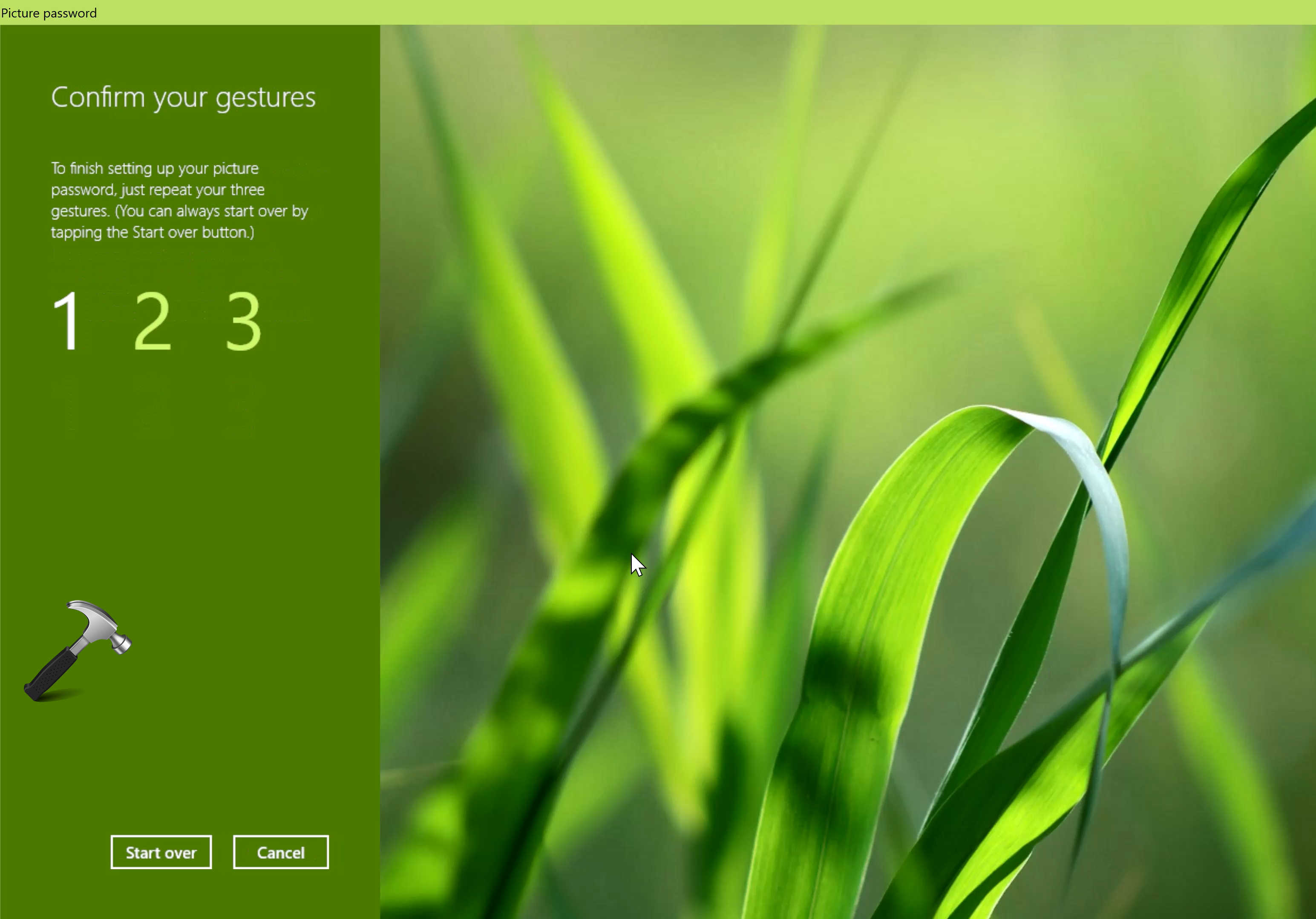 How to setup Picture Password in Windows 11