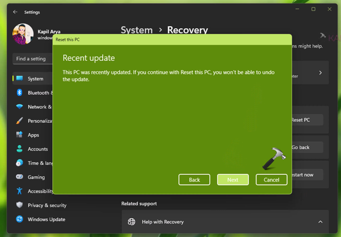 How to reset Windows 11 without losing your data