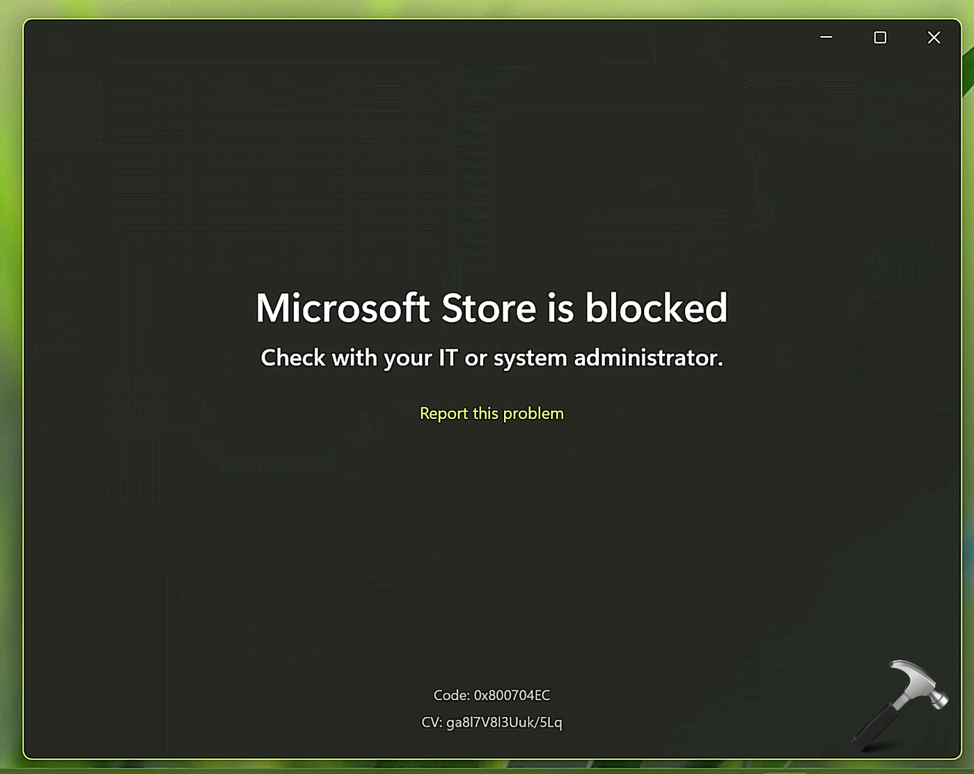 How to unblock Microsoft Store in Windows 11/10