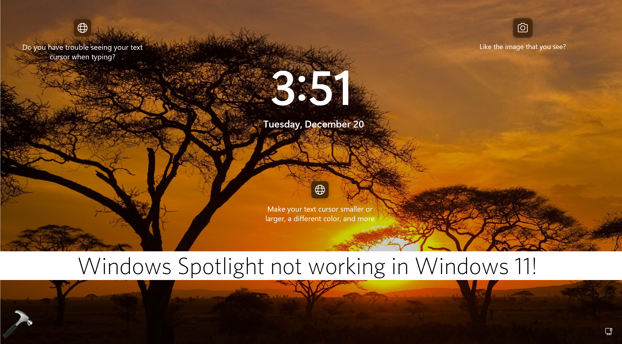 Fix: Windows Spotlight not working in Windows 11