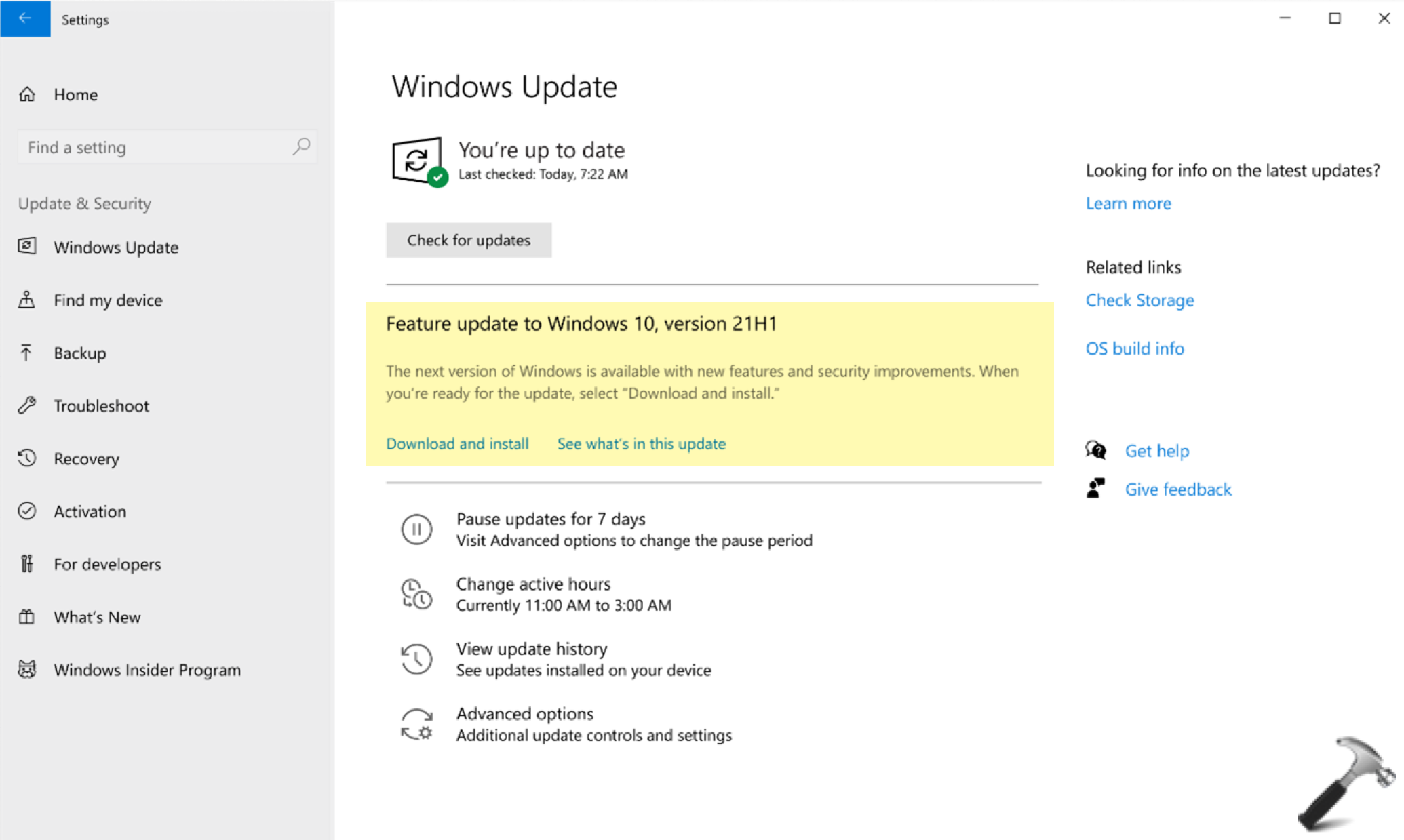 Microsoft released Windows 10 May 2021 Update Version 21H1