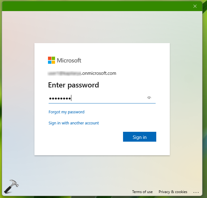Connect Windows 11 to work or school account