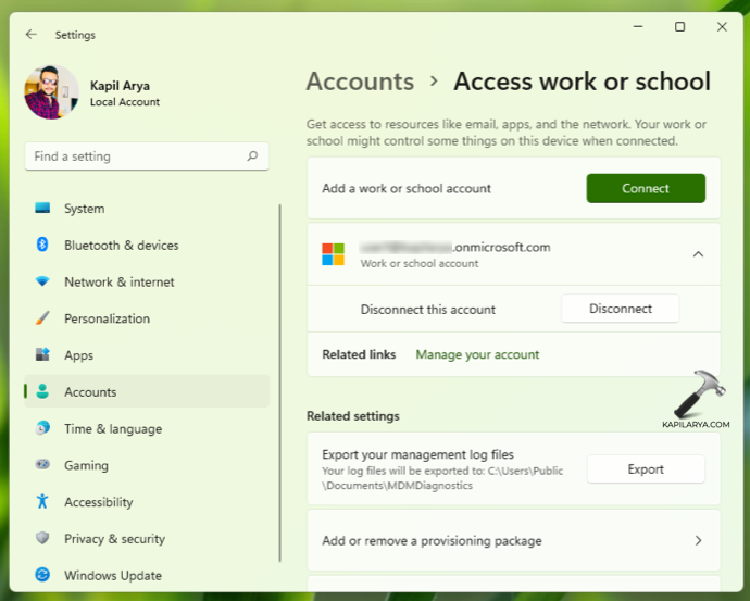 connect-windows-11-to-work-or-school-account