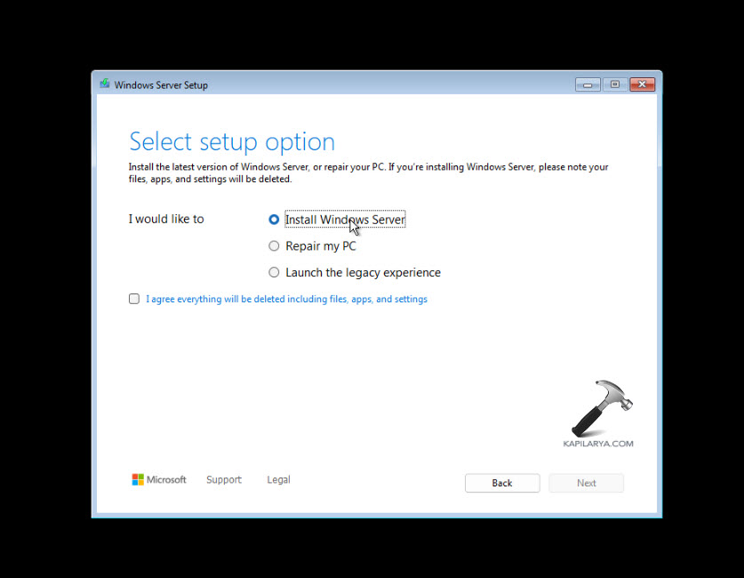 How to install Windows Server 2025 Preview Build