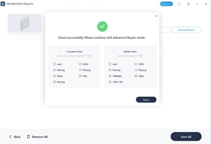 Repair Videos easily with Wondershare Repairit