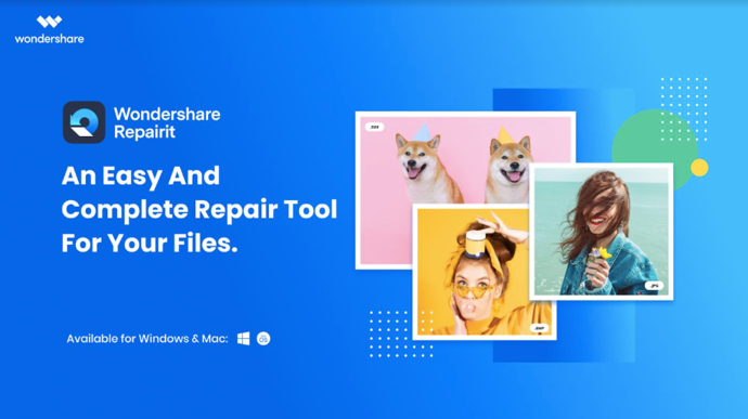 Repair Videos easily with Wondershare Repairit