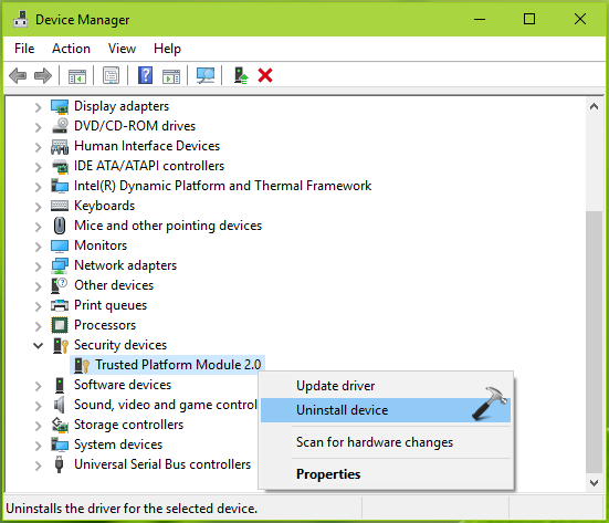 trusted platform module driver windows 7